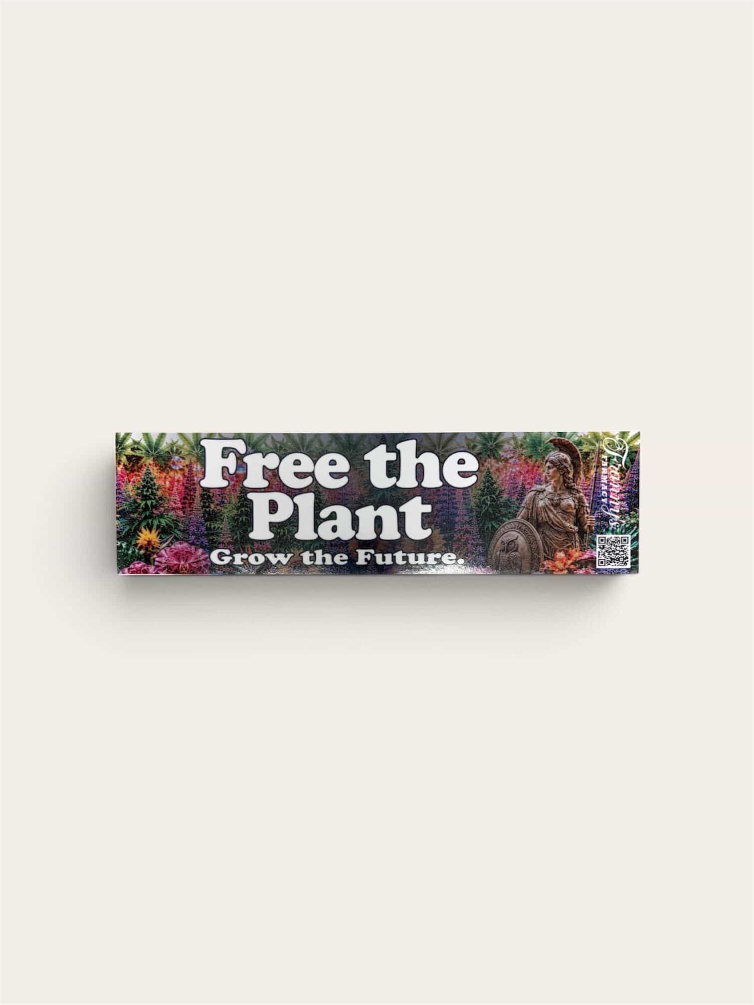 Bumper Sticker- Free The Plant