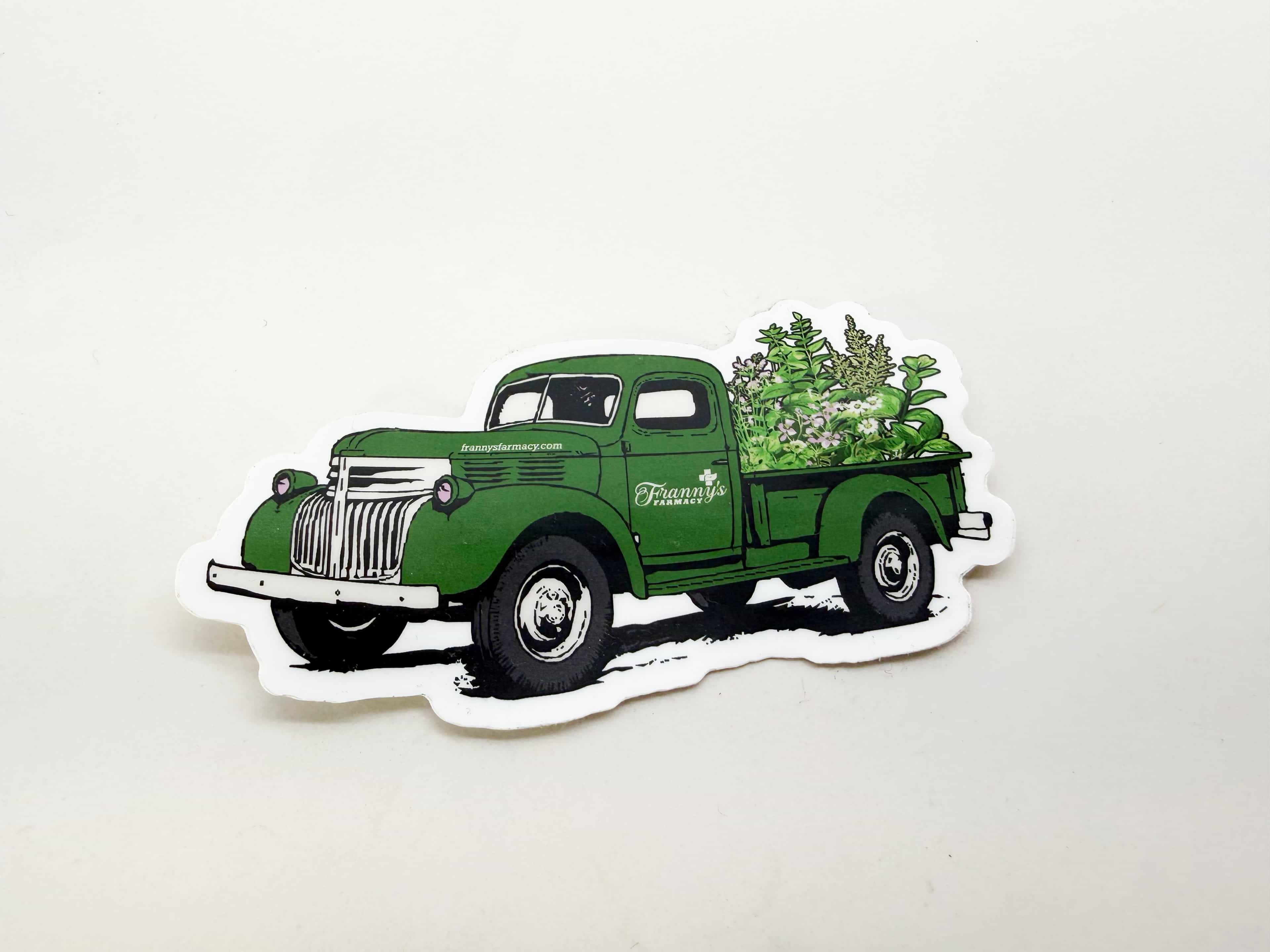 Sticker de Franny's Farmacy – Camioneta