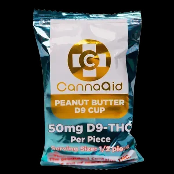 Franny’s Farmacy x CannaAid Peanut Butter Cups – 50 mg de Delta-9 THC imagen 5