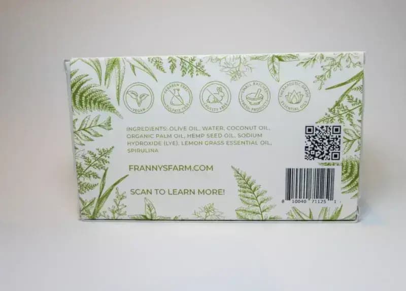 Franny's Farmacy Hemp Oil Soap- Zero THC image 6