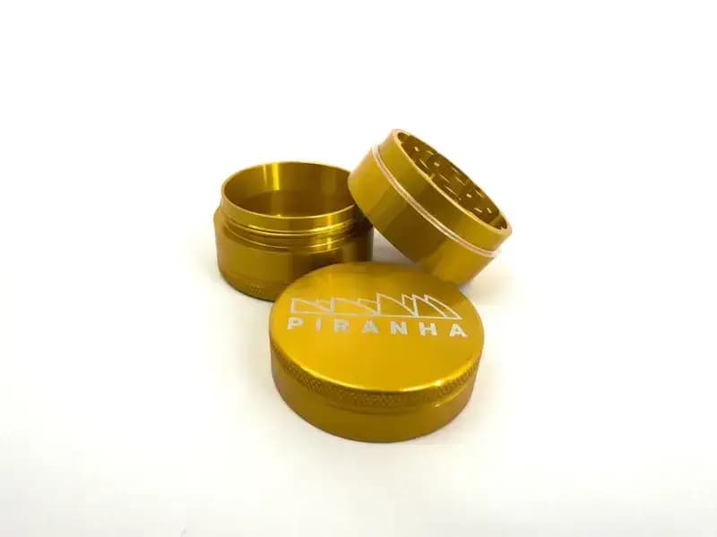 Piranha Grind-and-Store Aluminum Grinder | 3pc | 2" imagen 4
