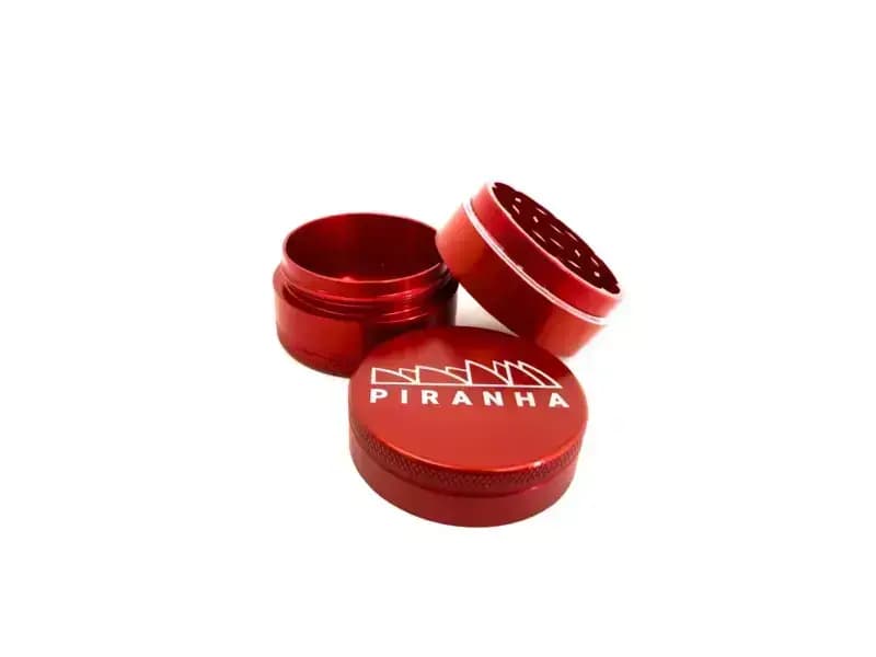 Piranha Grind-and-Store Aluminum Grinder | 3pc | 2" imagen 3