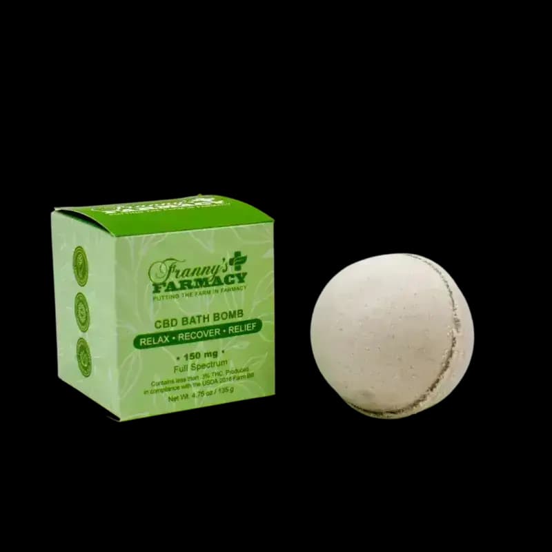 Bomba de Baño de Cáñamo de Espectro Completo Relájate y Recupérate (150mg) imagen 2