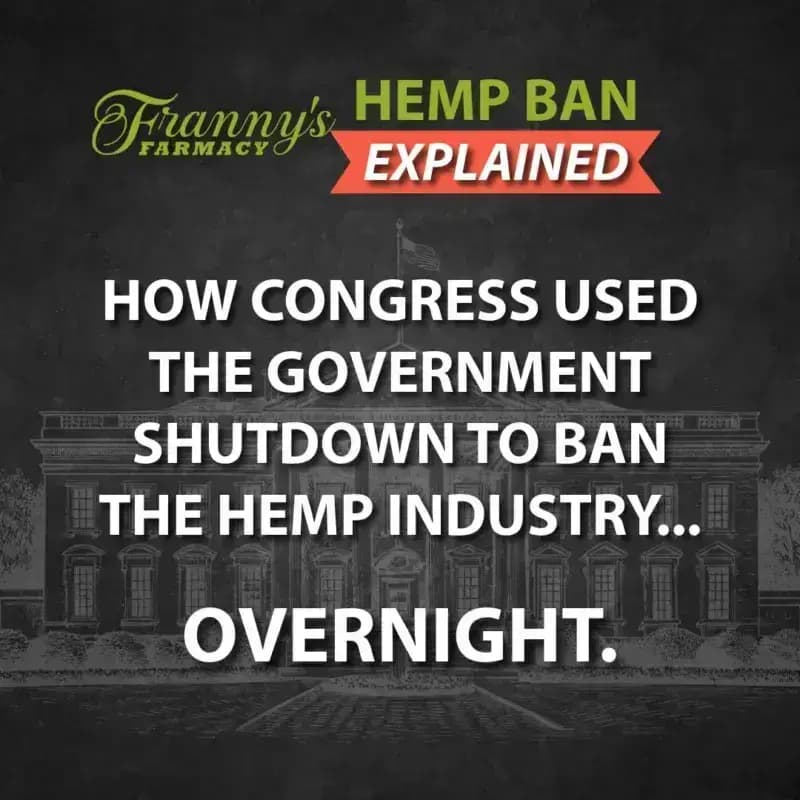 🚨 The Hemp Ban Is Real — And It’s Happening NOW