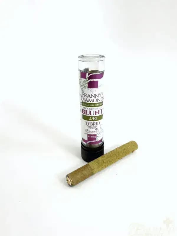 Franny’s Diamonds- Blunt Infusionado con Kief y Caviar (2.5g) imagen 4