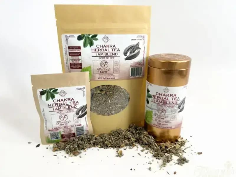 Té de Chakras Franny's Farm - "YO SOY" Raíz para Elevarse imagen 3