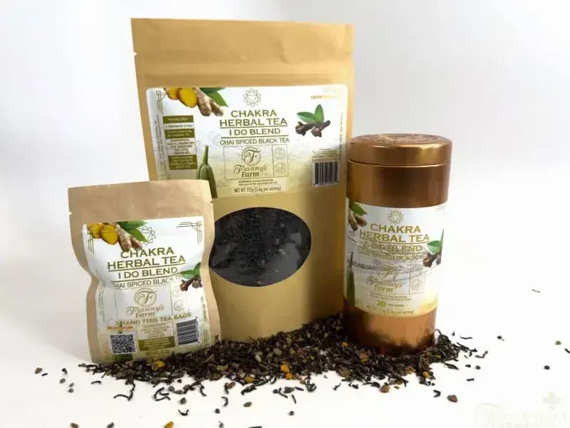 Franny's Farm Chakra Tea- "I DO" Golden Chai imagen 3