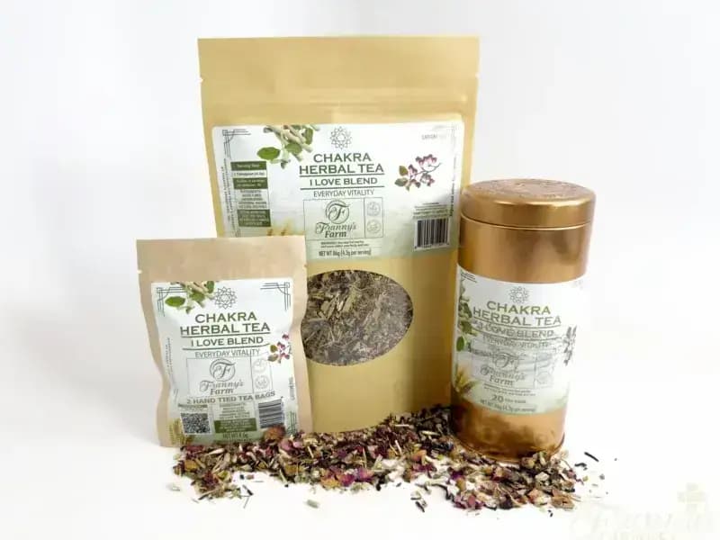 Franny's Farm Chakra Tea- "I LOVE" Everyday Wellness imagen 3