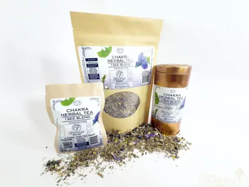Franny's Farm Chakra Tea-"I SEE" Vision Beyond imagen 3