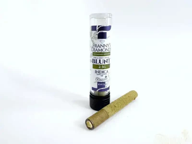 Franny’s Diamonds- Blunt Infusionado con Kief y Caviar (2.5g) imagen 3