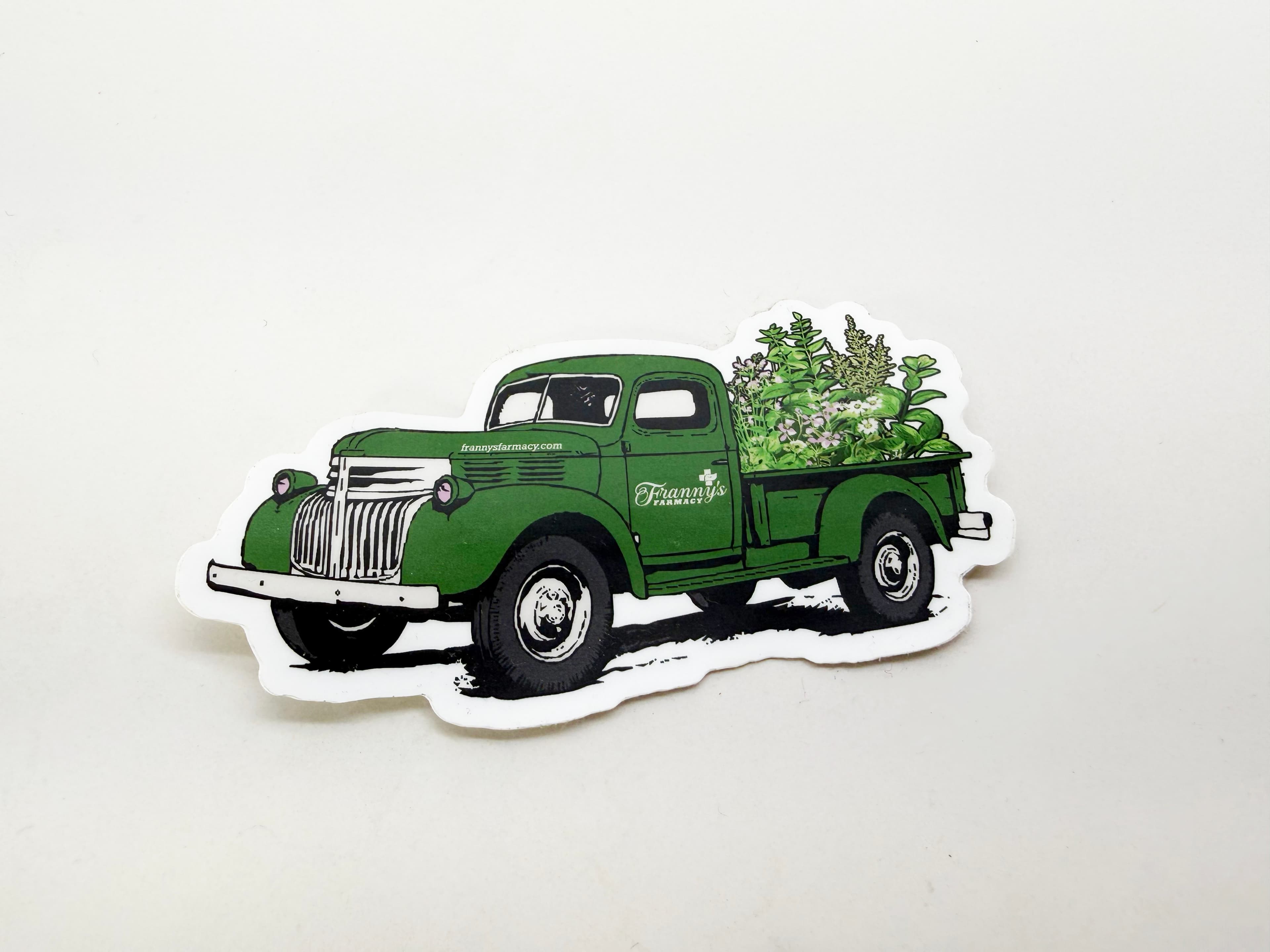 Sticker de Franny's Farmacy – Camioneta