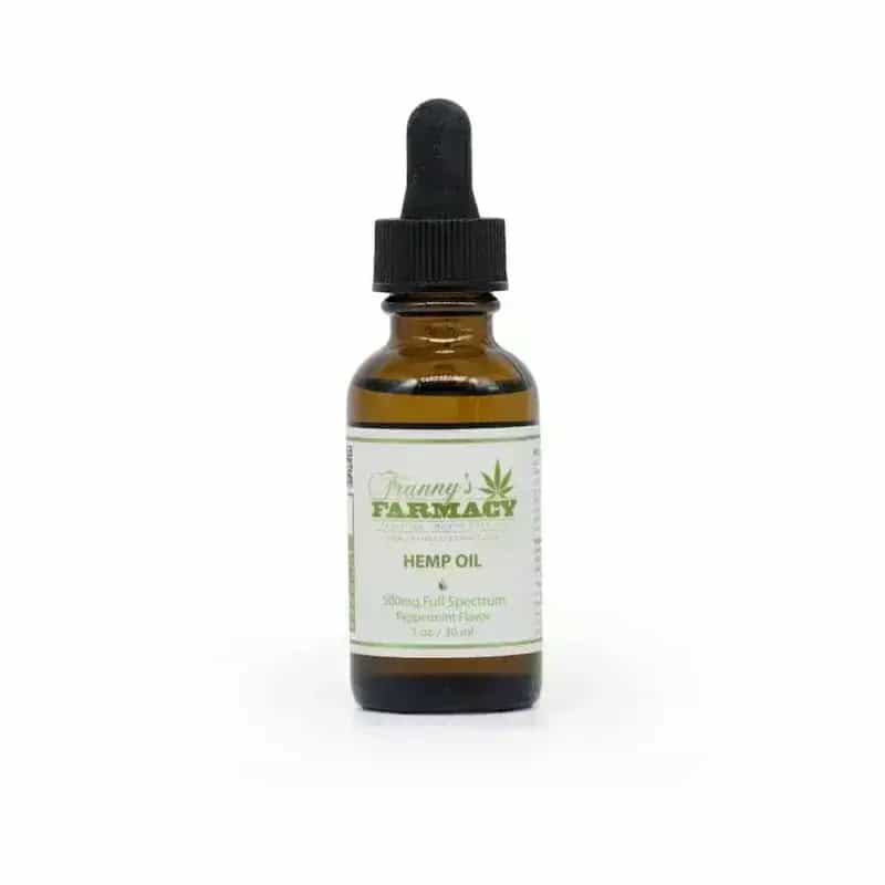Full Spectrum Hemp Oil Tincture - Peppermint Flavor