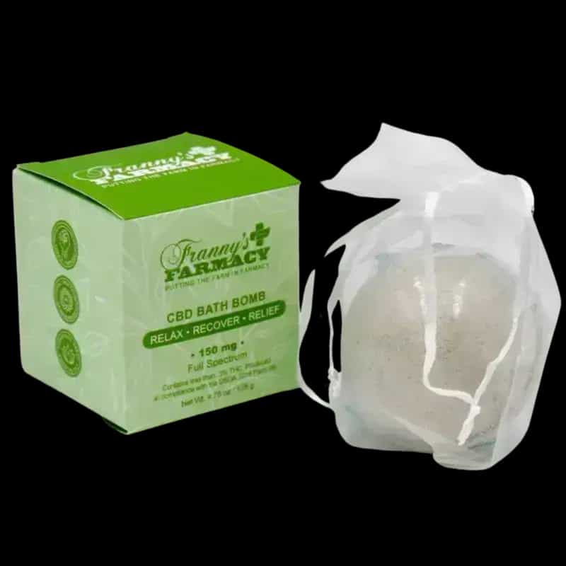 Bomba de Baño de Cáñamo de Espectro Completo Relájate y Recupérate (150mg)