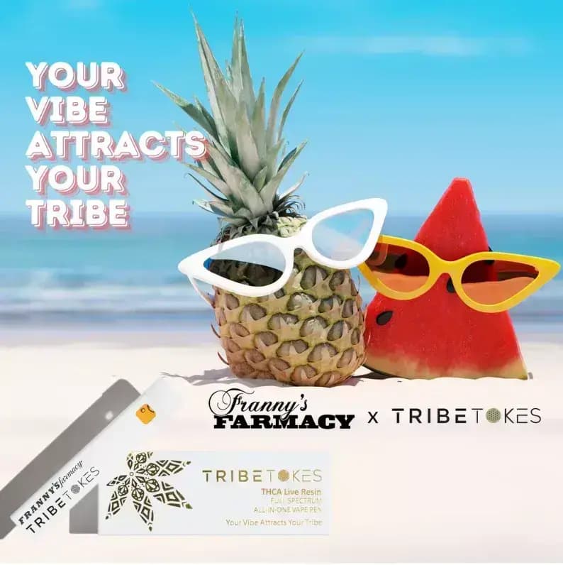 Franny's Farmacy x Tribe Tokes THCa Disposable