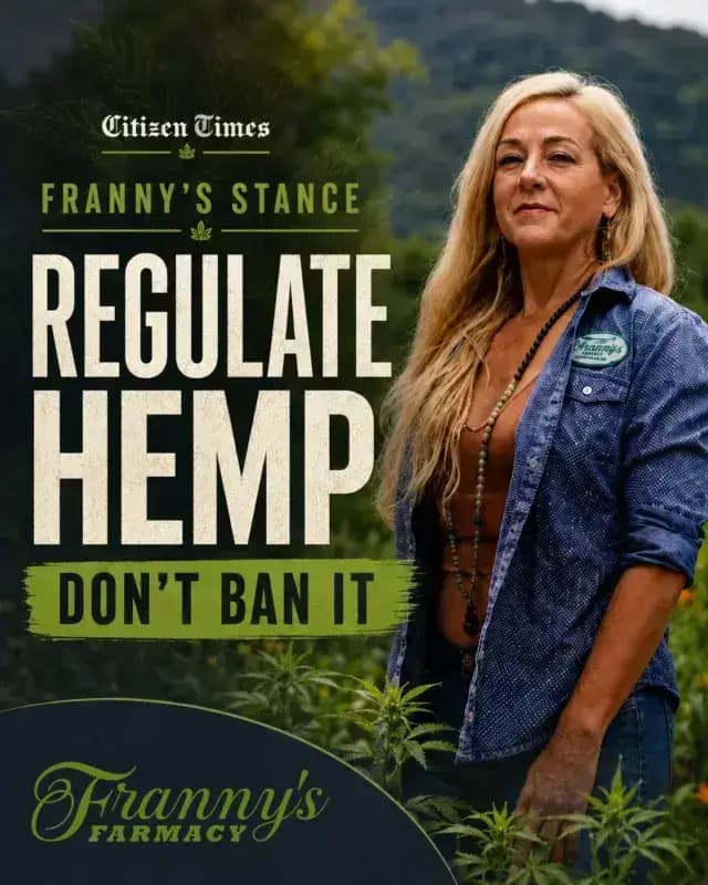 🌿 The Future of Hemp Is at a Crossroads: What the Proposed Federal Hemp Ban Means for Franny's Farmacy, Our Customers & North Carolina