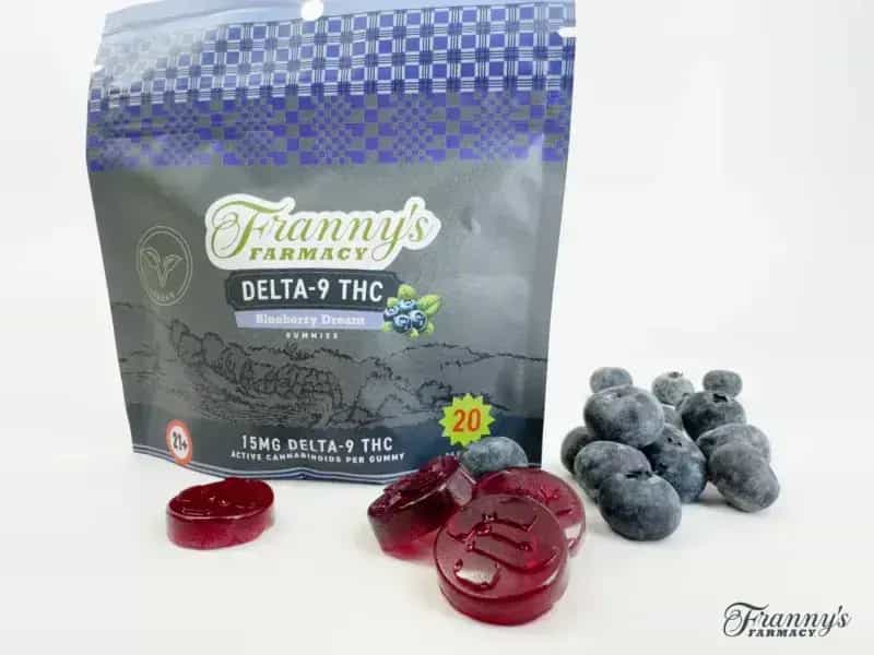 Gomitas Blueberry Dream Delta-9 THC – Veganas + No se Derriten