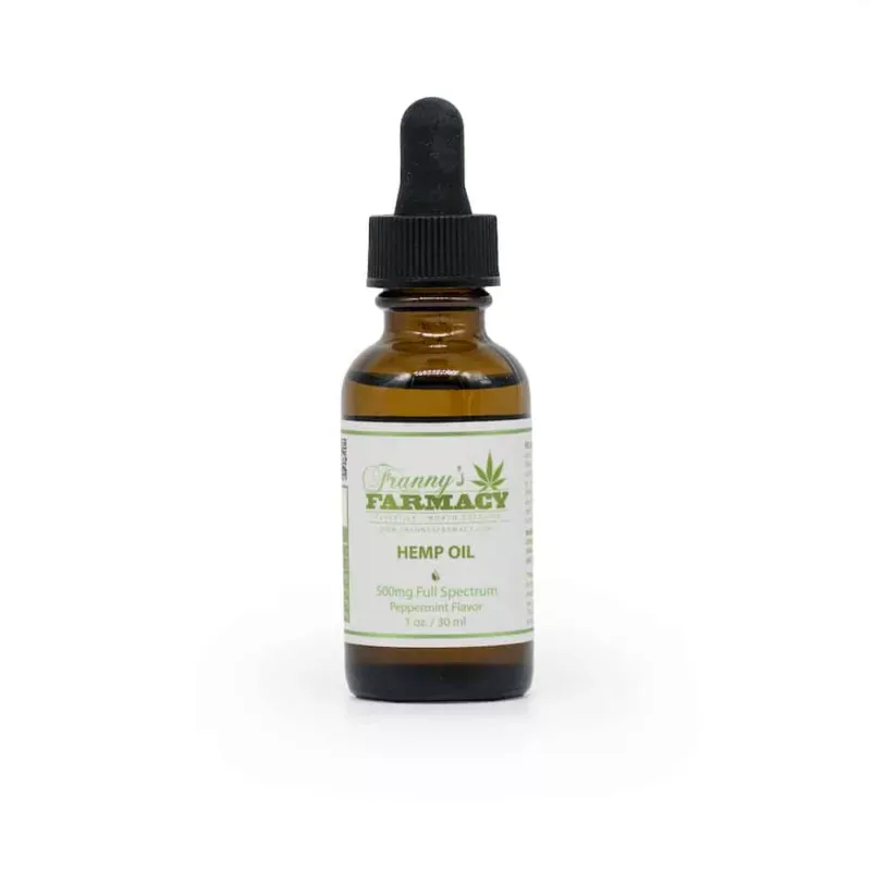 CBD Tinctures 500mg Peppermint 1