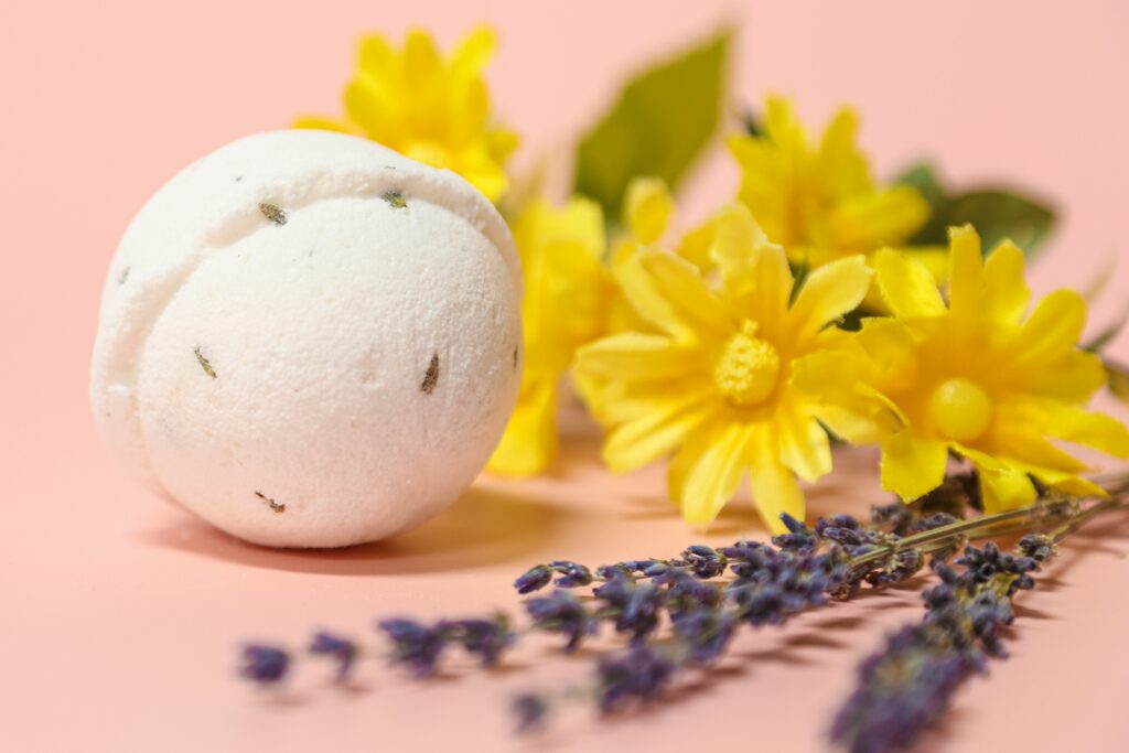 Full Spectrum Hemp Bath bomb with lavender