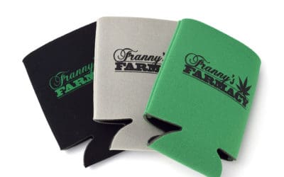 Franny’s Farmacy Branded Koozies