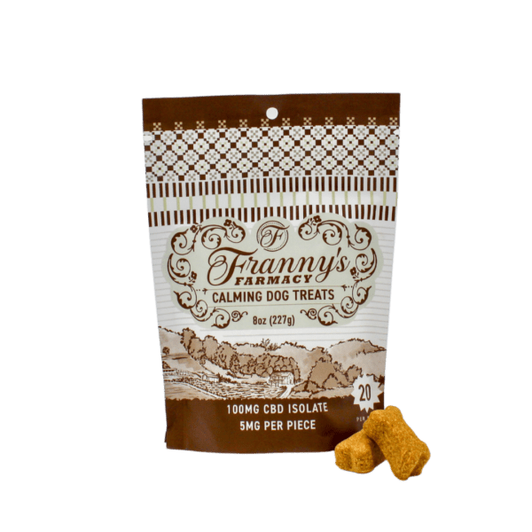 Calming Dog Treat CBD front of package