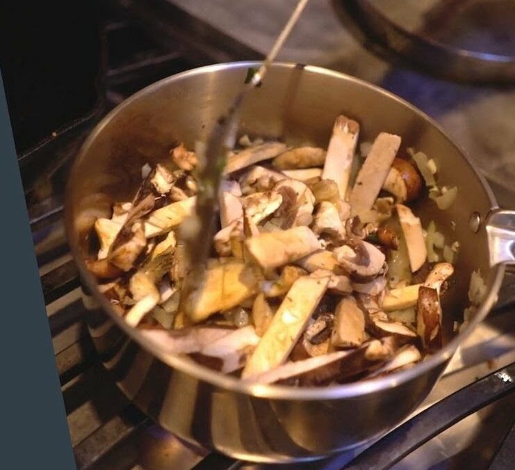 Hemp Recipes with Franny: Vegan Cream of Mushroom Soup