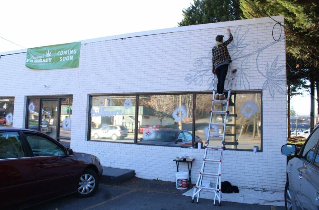 Franny’s Farmacy 2/2/22 Grand Opening in Asheville’s South Slope District