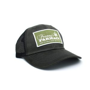Franny's Farmacy Black Hemp Hat