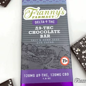 sea salt hemp seed d9 chocolate bar