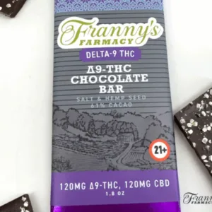 sea salt hemp seed d9 chocolate bar