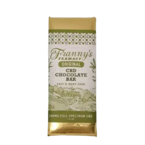 Sea Salt & Hemp Seed 240mg Chocolate Bar