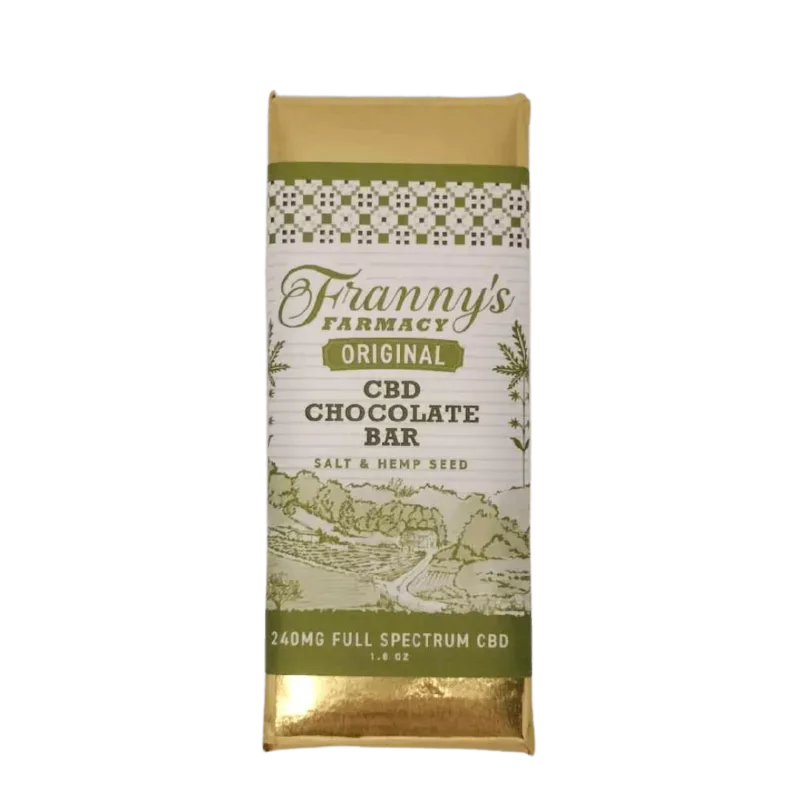 Sea Salt & Hemp Seed 240mg Chocolate Bar