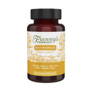 Franny's Farmacy Multi-Mushroom Capsules Front