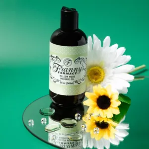Frannys farmacy mellow mood massage oil cover