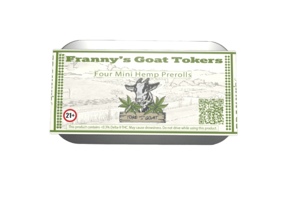 Goat toker Smokeable THCa Pre rolls set of 4