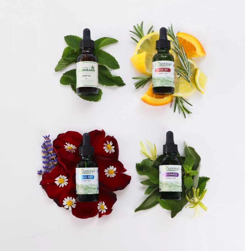 Franny's Farmacy all natural Tincture Frannys Recharge CBD_CBG Gummies
