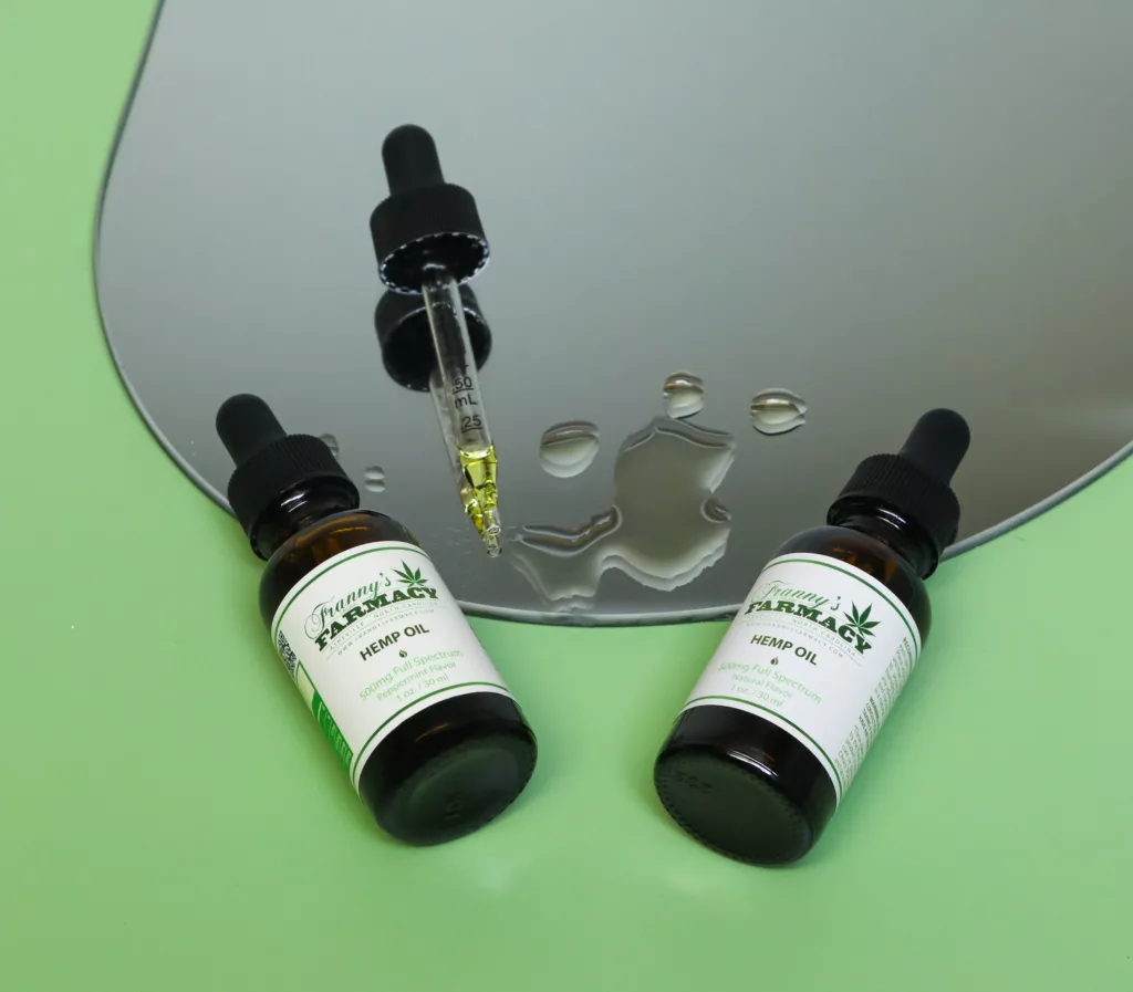 ff tinctures full spectrum and peppermint