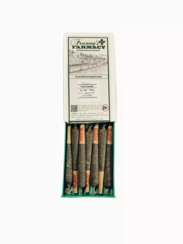 Franny's 7pk pre rolls open