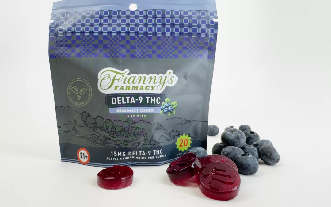 Delta-9 15mg Gummies from Franny’s Farmacy