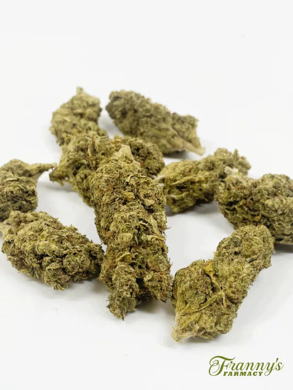 Franny’s Farmacy Gorilla Glue– High-THCA Hemp Flower (25.2% THCA)