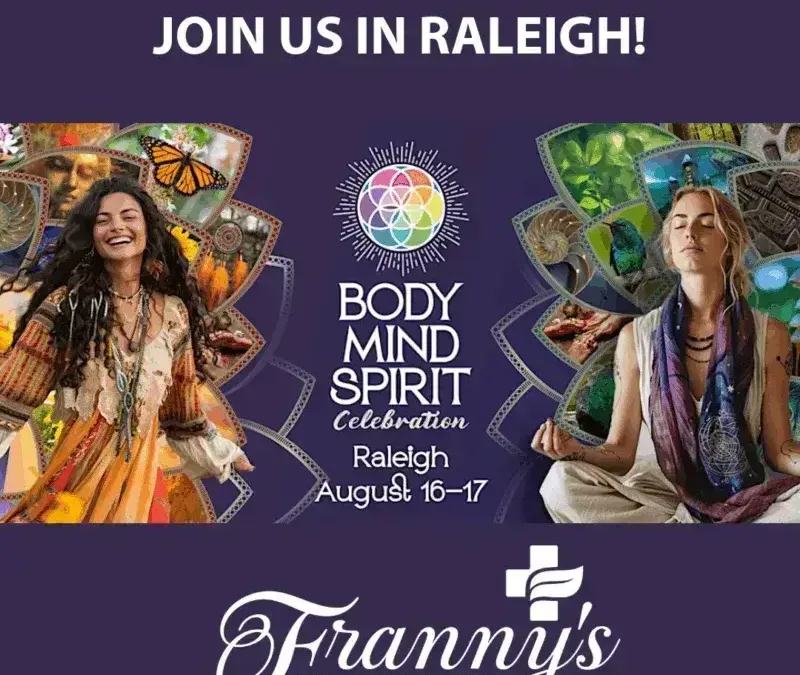 Franny’s Farmacy is Headed to Raleigh for the Body Mind Spirit Expo!
