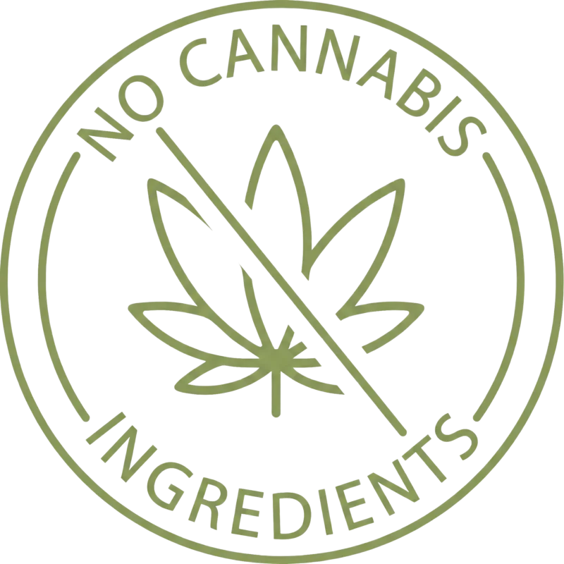 No Cannabis Ingredients