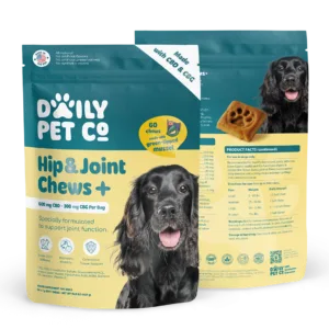 Daily Pet Co Chews- Hip & Joint + CBG for Dogs