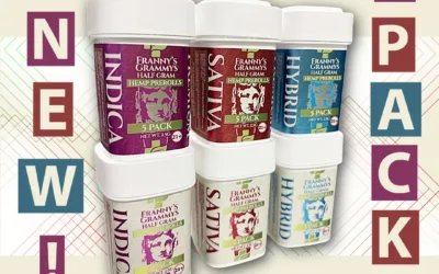 5-Pack Pre-Rolls – Smell-Proof Half Gram Collection