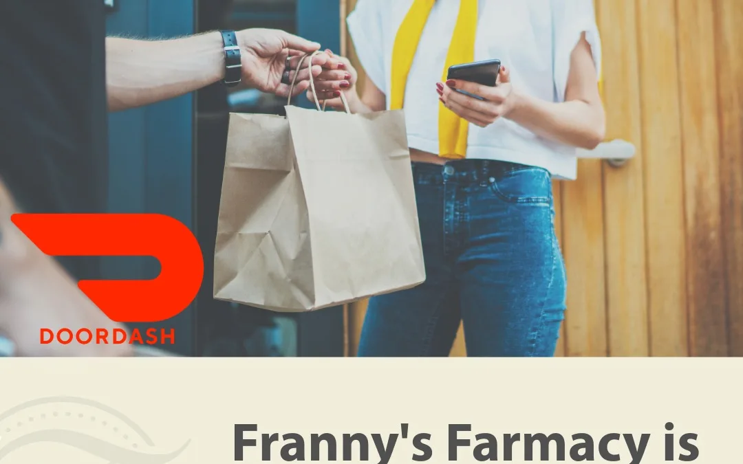 🚗💨 Franny’s Farmacy Is Now on DoorDash: Same-Day Wellness, Delivered