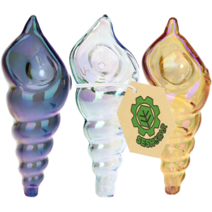 Seashell Glass Pipe