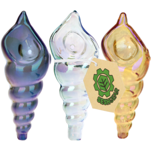 Seashell Glass Pipe