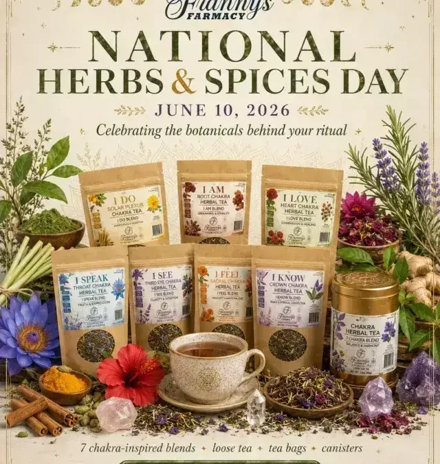 🌿🌶️ National Herbs & Spices Day: Celebrating Ritual, Tea & the Botanical Division